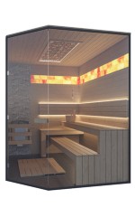 Сауна-Кабинка "DeLuxe Mixed Corner"
