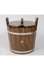 Запарник из Лиственницы Морёной (с крышкой)