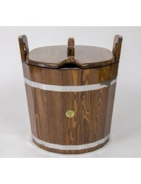 Запарник из Лиственницы Морёной (с крышкой)