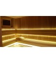 Термостойка Светодиодная Лента LED DELUXE,24V IP68 Теплый белый 5М