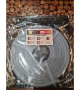 Термостойка Светодиодная Лента LED DELUXE,24V IP68 Теплый белый 5М