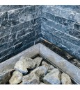 Плитка Талькохлорит "Рваный камень" 20х50х200мм