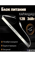 Блок питания для светодиодной ленты 12В 36 Вт IP20
