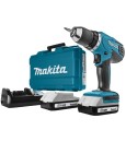Аккумуляторная дрель-шуруповерт Makita DF457DWE