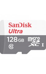 Карта памяти SanDisk Ultra microSDXC Class 10 UHS-I 80MB/s 128GB