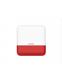Оповещатель комбинированный радиоканальный AX PRO HikVision - DS-PS1-E-WE Red (AX PRO SirenOut Red)