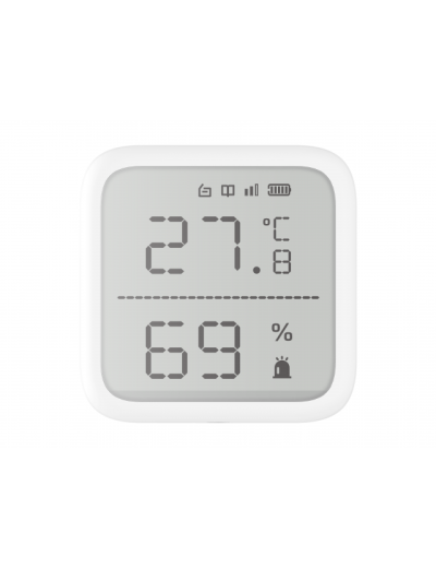 Датчик температуры радиоканальный AX PRO HikVision - DS-PDTPH-E-WE (AX PRO Temperature)
